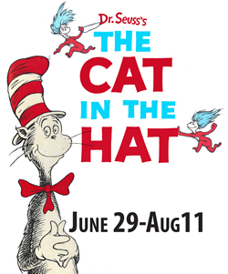cat in the hat poster summer theatre of new canaan